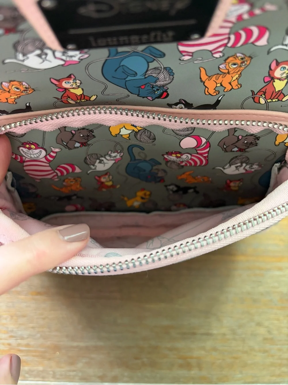 Disney cats Loungefly backpack
